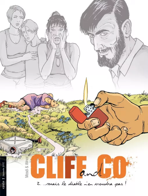 Collection GRAND ANGLE, série Cliff & co, BD Cliff and Co - cycle 1 (vol. 02/2)