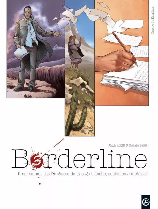 Collection GRAND ANGLE, série Borderline, BD Borderline - vol. 03/4