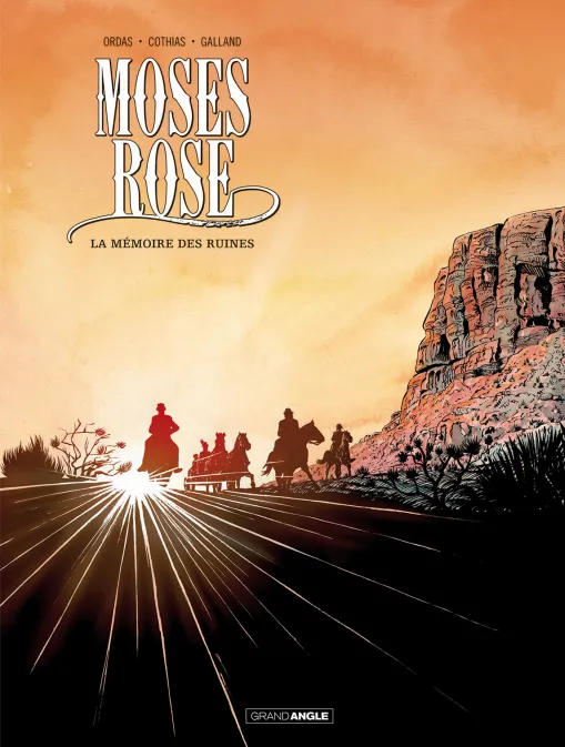 Collection GRAND ANGLE, série Moses rose, BD Moses Rose - vol. 02/3
