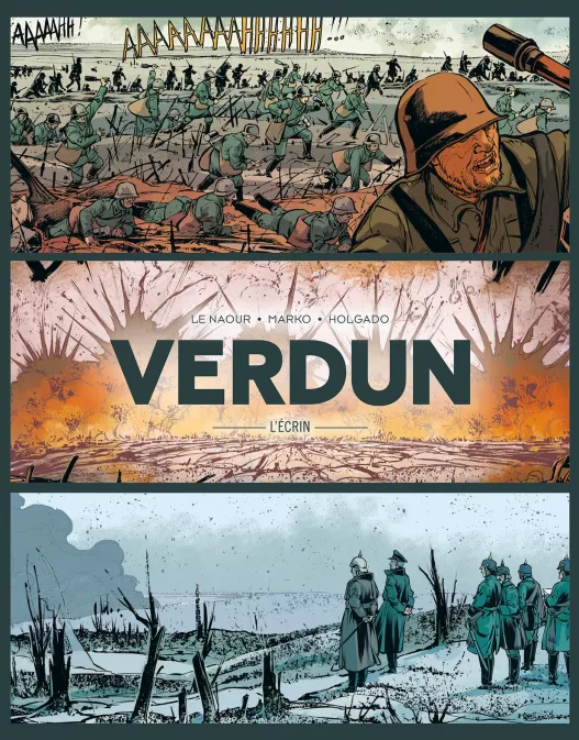 Collection GRAND ANGLE, série Verdun, BD Verdun - écrin vol. 01 à 03