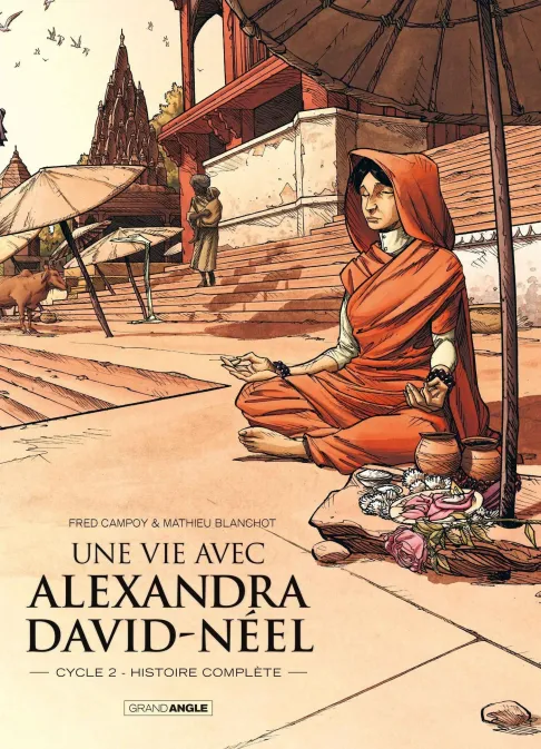 Collection GRAND ANGLE, série Une vie avec Alexandra David-Néel, BD Une vie avec Alexandra David-Néel - Coffret cycle 2