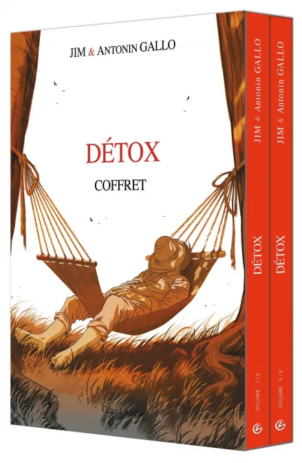 Collection GRAND ANGLE, série Detox, BD Detox - coffret vol. 01 et 02