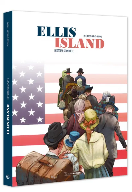 Collection GRAND ANGLE, série Ellis Island, BD Ellis Island - écrin histoire complète