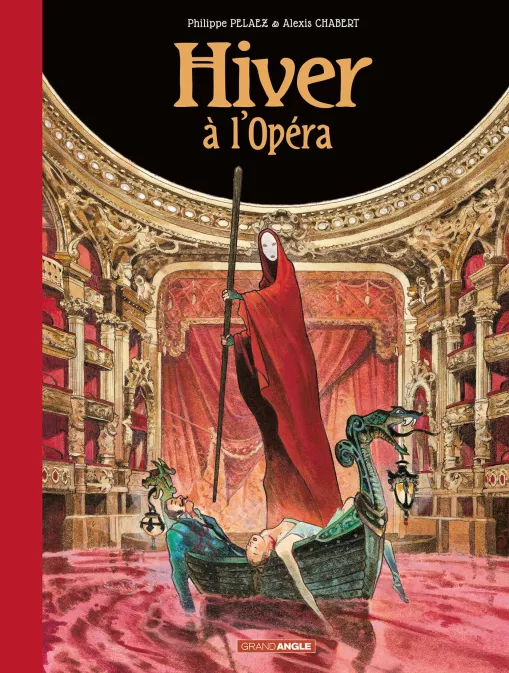 Collection GRAND ANGLE, série Hiver, à l'Opéra, BD Hiver, à l'Opéra - Edition toilée