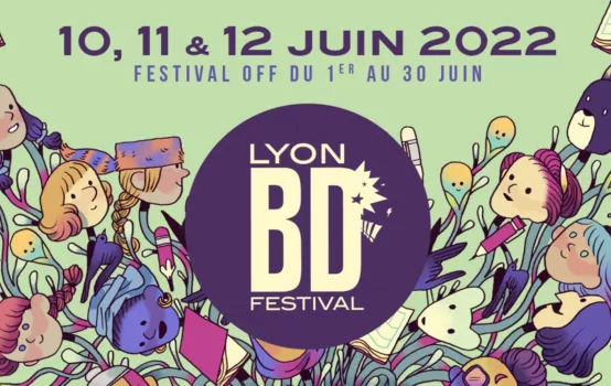 20 ans Grand Angle au Lyon BD festival 10, 11 & 12 juin 2022