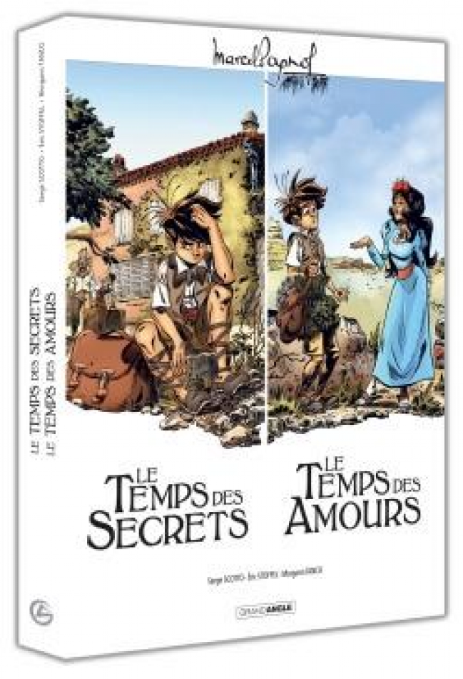 M. Pagnol en BD Le temps des secrets Le temps des amours écrin GRAND ANGLE