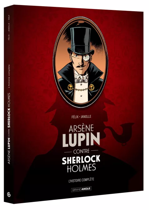Collection GRAND ANGLE, série Arsène Lupin, BD Arsène Lupin - Ecrin histoire complète