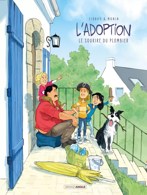 Collection GRAND ANGLE, série L' Adoption, BD L'Adoption - cycle 3 (histoire complète)