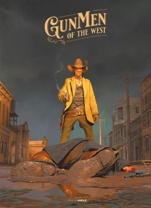 Collection GRAND ANGLE, série Collectif Western, BD Gunmen of the West - tirage luxe noir et blanc
